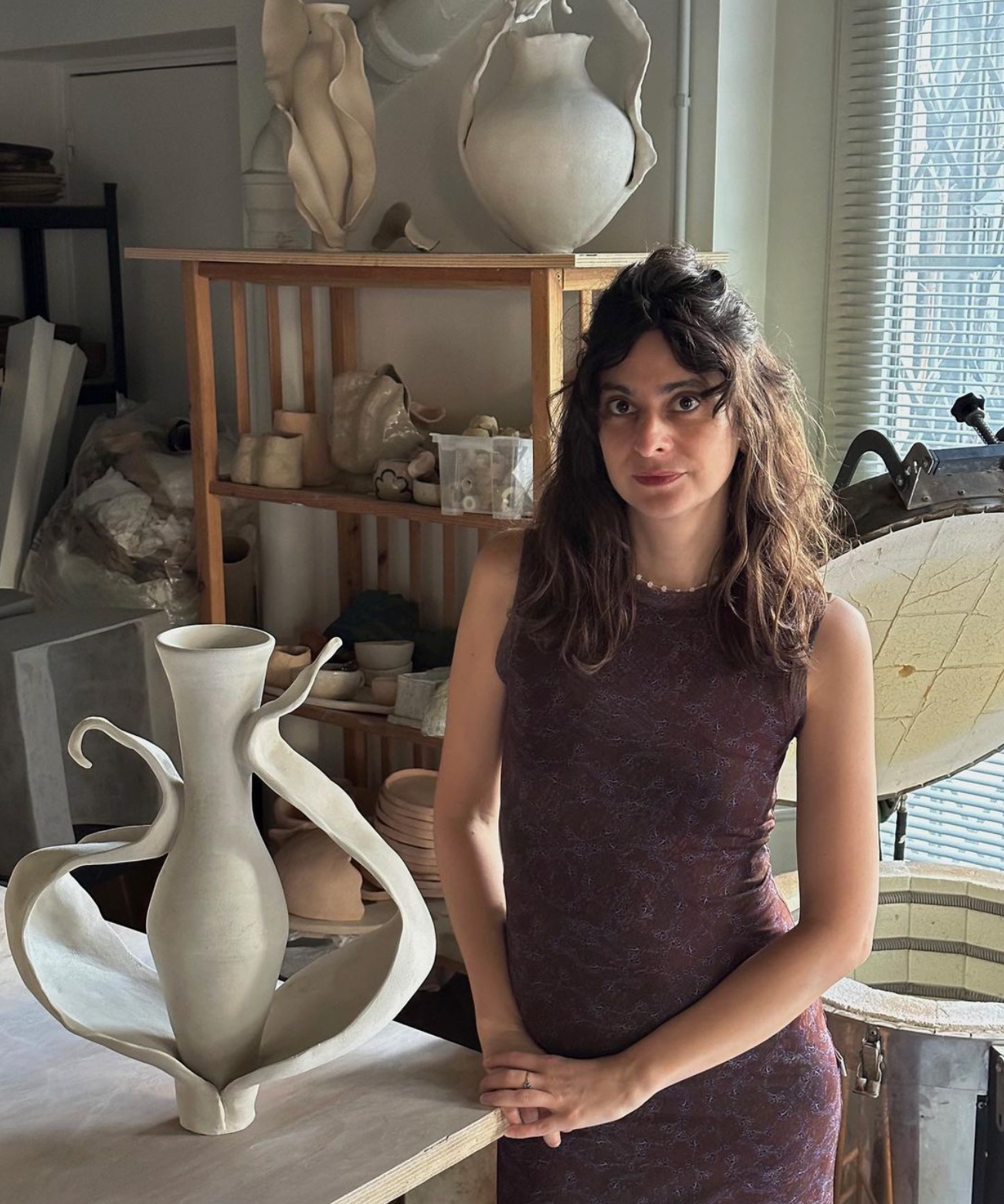 A day in the life of ceramicist Morgane Pasqualini