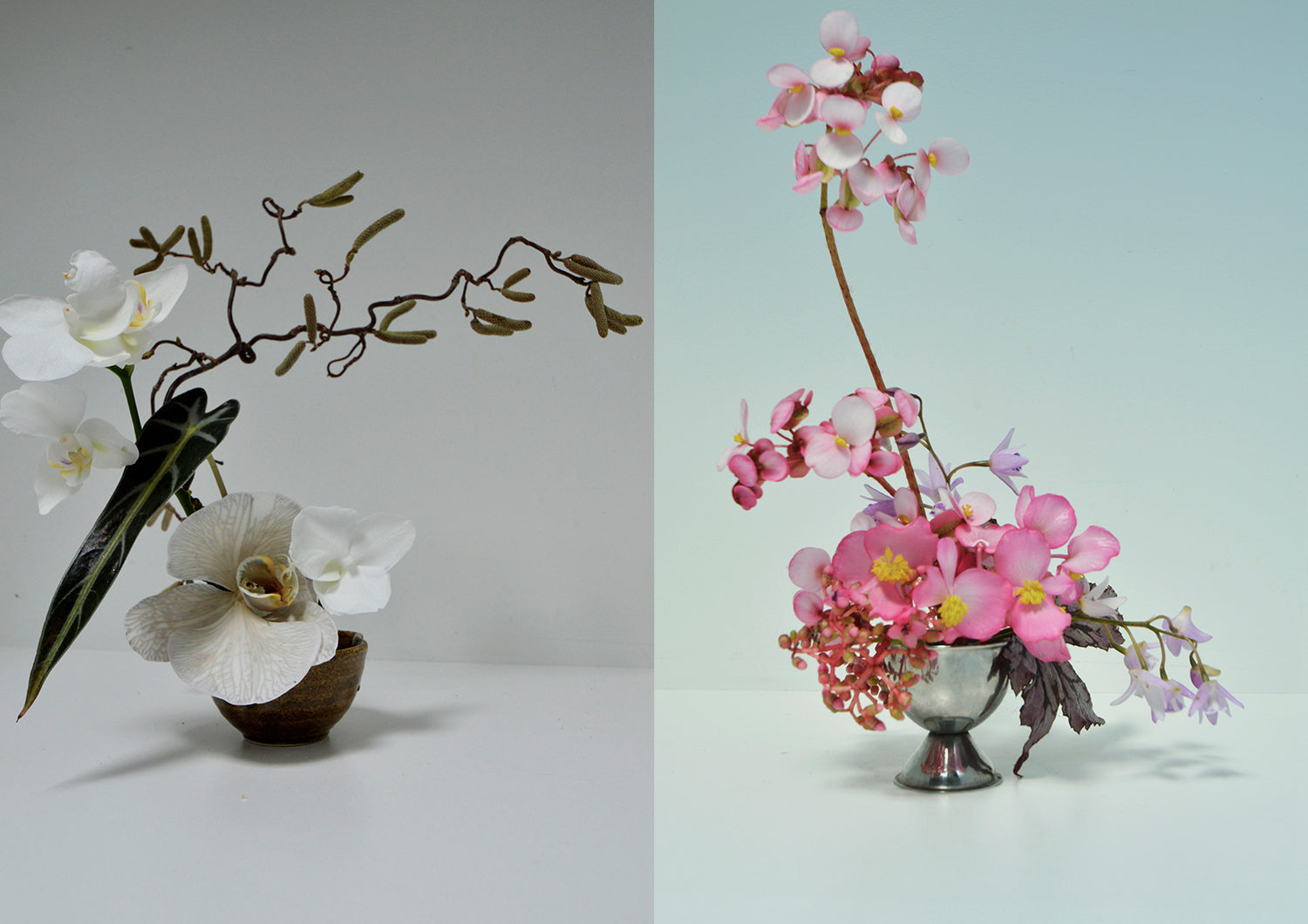 Poho Flower's Inzali Shwe creates beautiful Ikebana arrangements in Sydney.