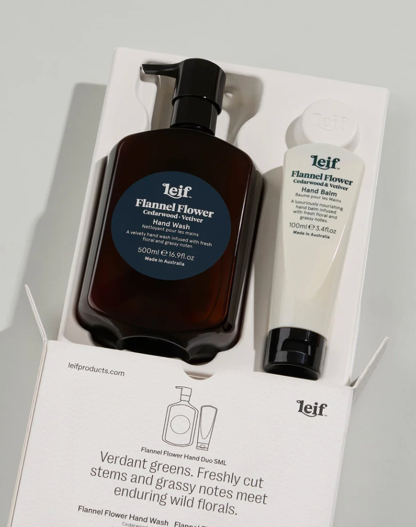 Leif Flannel Flower Hand Duo SML